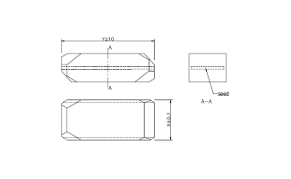 SAW石英（SiO2）晶体和晶片